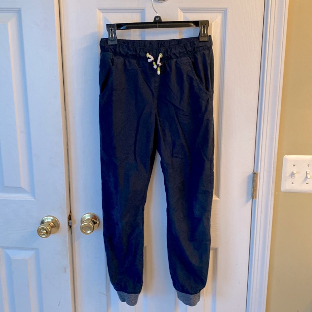 Cat and Jack boys size 12 navy blue joggers.